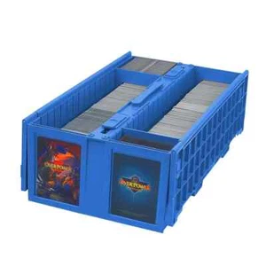 6 BCW Collectible Card Bins Holds 1600 Trading Cards, Toploaders, Magnetics - Zdjęcie 1 z 4