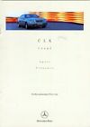 Mercedes-Benz CLK Coupe Sport Elegance Prices + Options brochure 1998 UK market 
