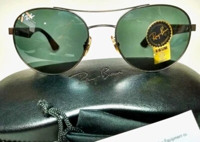 sin etiquetas GAFAS DE SOL RAYBAN RB3536 02971 MATE GUNMETAL G15 VERDE 5518 G2U Foto 1 de 4