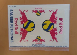 Red Bull RC Decal no.KS1 Original SWITZERLAND NEW NIB 1996 SAUBER PETRONAS - Bild 1 von 3