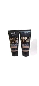 NYX MAKEUP Born To Glow Naturally Radiant Foundation 1.01 oz BTGRF 05 Light P2 - Picture 1 of 1