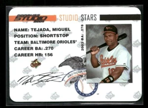 2004 Donruss Studio Stars Miguel Tejada - Picture 1 of 2