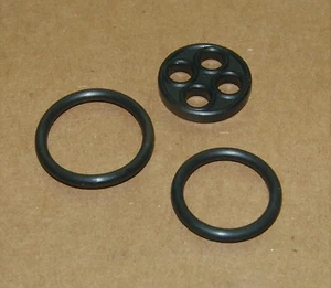 SUZUKI FUEL TAP PETCOCK GASKET/SEAL REBUILD KIT GT250 T500 T350 T250 TC305 T305 - Picture 1 of 2