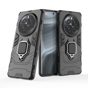 COVER PER REALME 12 PLUS CUSTODIA MAGNETICA 12+ ARMOR RING RIGIDA RINFORZATA - Zdjęcie 1 z 21