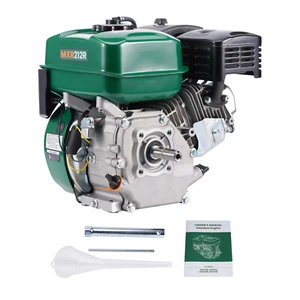 7HP Gasoline Engine Motor 212cc 4-Stroke Recoil Start Horizontal Log Splitte - Picture 1 of 12