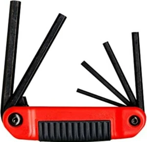 Eklind 25611 6 Piece SAE Fold-Up Hex Key Allen Wrench Set - Picture 1 of 1