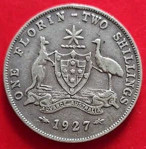 Australia 1927  Florin  - Bild 1 von 2