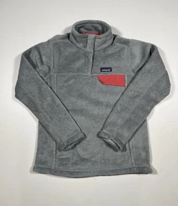 Suéter Patagonia Mujer Pequeño Gris Re-Herramienta Snap-T Polar Pullover Polartec - Imagen 1 de 7