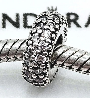 Pandora Charm "Funkelndes  Zwischenelement" 781359 Zirkonia Silber Original  - Bild 1 von 3