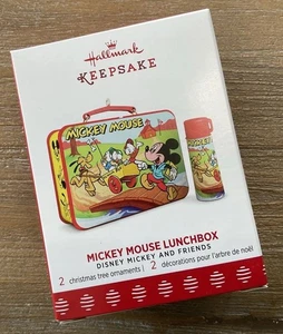 Hallmark 2017 Disney MICKEY MOUSE LUNCHBOX MIB - Picture 1 of 10