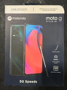 Motorola moto g stylus 5G - 256 GB - Esmeralda Cósmica (Desbloqueado) USADO - Imagen 1 de 4