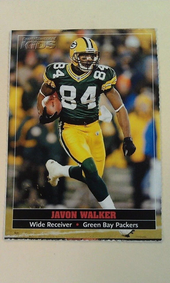Javon Walker Green Bay Packers #461 NFL Sports Illustrated for Kids SI For Kids - Image 1 of 1