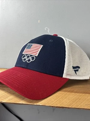 Fanatics Team USA Olympics 2024 Mens Hat Adjustable Mesh Cap  *Never Worn* - Image 1 of 4