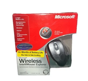 Microsoft NIOP 1007 Wireless IntelliMouse Explorer 2.0 Wireless,Optical,Tilt Whl - Picture 1 of 12