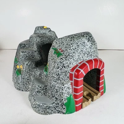 Brio Wooden Railway Rocky Mountain Adventures Track Piece Thomas Compatible - Image 1 of 4