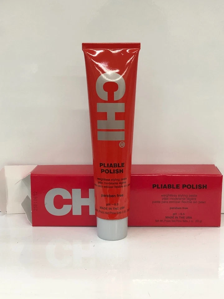 CHI Pasta de peinado flexible pulido sin peso para un peinado versátil 3 oz/85 g Foto 1 de 2
