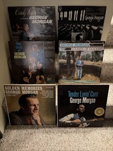 George Morgan - 6 Original Vinyl LP Lot - Picture 1 of 7
