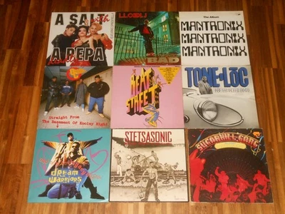 Hip Hop - Rap - SAMMLUNG - 43 LPs - Kool Moe Dee - Fat Boys - L.L. Cool J -Griff - Bild 1 von 4