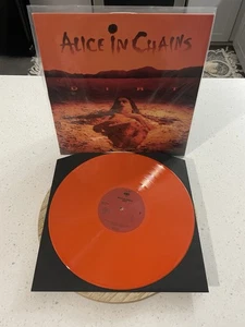 Alice In Chains Orange Vinyl Seam Split See Pic - Picture 1 of 3