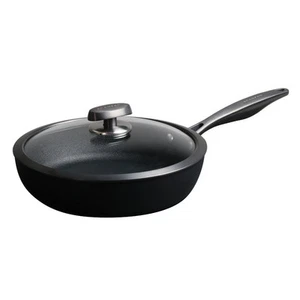 Scanpan - PADELLA ALTA CON COPERCHIO IN VETRO "PRO SB+ INDUCTION" CM Ø28/L 2,4 - Picture 1 of 2