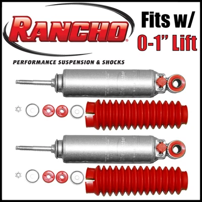PAR de amortiguadores delanteros Rancho RS9000XL para Toyota 4Runner 86-95 con elevación de 0-1" Foto 1 de 3