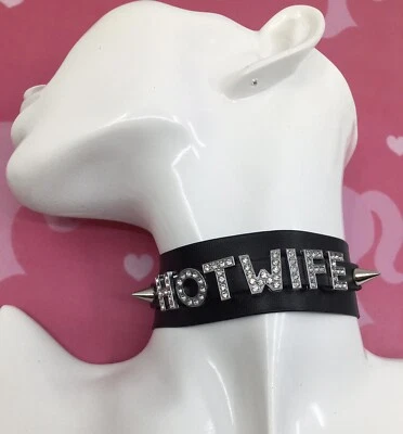 Hotwife Gargantilla Collar Fetiche Ropa de Club Para Hombres Bondage Cornudo Swinger BDSM ❤️ Foto 1 de 4