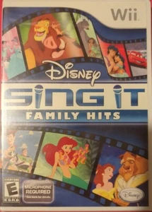 Disney Sing It: Family Hits (Nintendo Wii 2010) SEALED free shpg - Picture 1 of 3