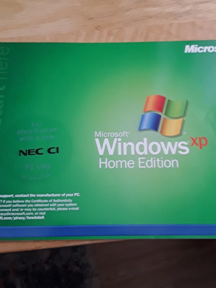 Microsoft Windows XP Home Edition Version 2002 - Booklet/Manual - Image 1 of 1