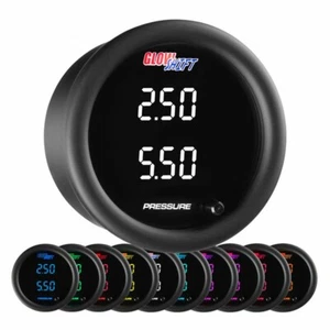 GlowShift - 52mm 10 Color LED Digital Dual BAR Pressure Gauge - Bild 1 von 6