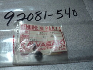 Kawasaki Jet Ski JS 400 440 550 1976-91 muelle de cepillo de arranque nuevo fabricante de equipos originales 92081-540 - Imagen 1 de 3