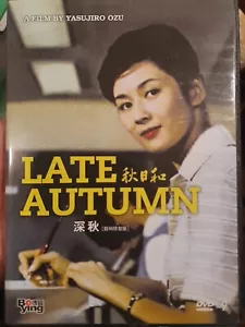 LATE AUTUMN DVD YASUJIRO OZU JAPANESE 1960 CULT FILM SETSUKO HARA & YOKO TSUKASA - Picture 1 of 3