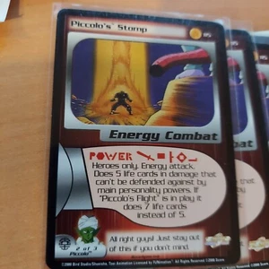 Dragonball Z TCG Frieza's Saga Piccolo's Stomp #115 Score 2001 Energy Combat quasi nuovo - Foto 1 di 4