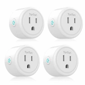 Smart Plug, WP-3 TT unterstützt nur 2,4 GHz Wi-Fi 4 Stück gebraucht (Kratzer, Flecken, Riss) - Bild 1 von 8