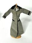 Vintage MADDIE MOD #1715 The Grey Max LONG COAT ON FITS BARBIE & FRANCIE LOT