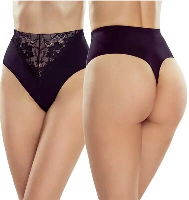 Damen String Eldar VENA Tanga Hochbund Miederstring Bauch Weg Übergröße - Bild 1 von 4