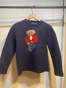 Polo Ralph Lauren Chill Guy Bear Wool & Camelhair Sweater Size XS Read Desc. - Picture 1 of 4