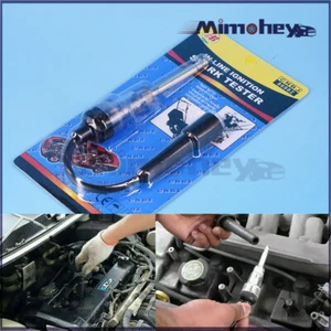 SPARK PLUG Tester Ignition System Coil Engine In Line Auto Diagnostic Test Tools - Picture 1 of 6
