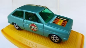 Vintage Pilen Ford Fiesta Rallye Diecast Model Car 1/64 Original Packaging - Picture 1 of 11