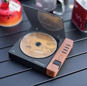 Syitren R300 Black CD Player HIFI Audio Player Bluetooth 5.3 Stereo with Speaker - Picture 1 of 7