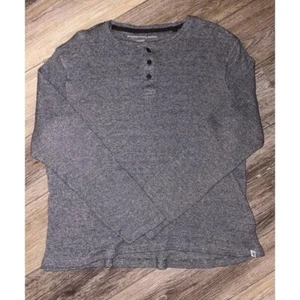 International Report XL Designer manica lunga Henley - Foto 1 di 6