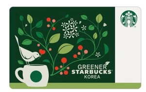 Carta Starbucks Corea più verde Starbucks COREA CARTA VERDE 2019 - Foto 1 di 2