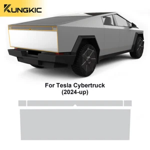 Película de protección de pintura precortada para maletero trasero PPF TPU transparente para Tesla Cybertruck 2024 - Imagen 1 de 14