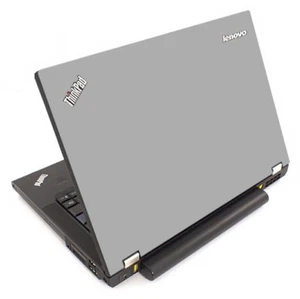 SILVER GRAY Vinyl Lid Skin Cover Decal fits IBM Lenovo ThinkPad T440P Laptop - Picture 1 of 1