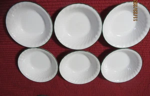 SET BESTEHEND AUS 6 CORELLE CORNING HOLIDAY MAGIC WEIHNACHTEN SUPPE/MÜSLISCHALEN GEBRAUCHT, IN EINWANDFREIEM ZUSTAND - Bild 1 von 3