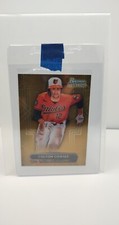 2022 Bowman Sterling Prospects Gold Refractors #BSP72 Colton Cowser *RC* #15/50