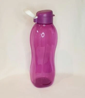 NEW TUPPERWARE LARGE Purple eco water bottle 1.5L w/ handle 50 OZ HUGE Free ship - Image 1 of 2