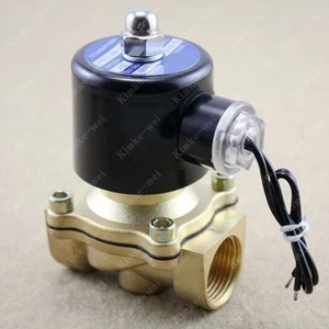 24v DC 3/4" Electric Solenoid Valve Water Gas Diesel - Picture 1 of 11