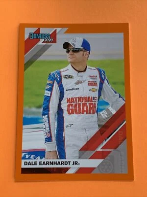 2020 Panini Donruss Racing Dale Earnhardt Jr. Orange Border #94 NASCAR - Image 1 of 2