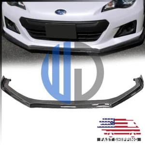 Alerón labial delantero de fibra de carbono estilo CS para Subaru BRZ ZC6 2013 2014 2015 2016 - Imagen 1 de 7