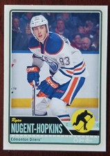 2012-13 O-Pee-Chee Hockey - RYAN NUGENT-HOPKINS Box Bottom Blank Back